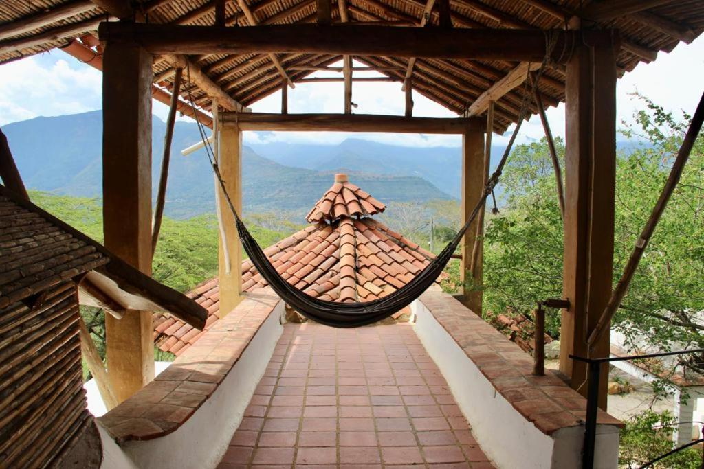 Nomad Hostal - Barichara Exterior foto